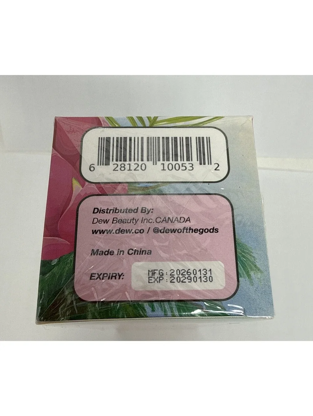 DEW OF THE GODS Maui Glaze Dragon Fruit Oil Facial Cleanser NIB/SEALED CJ1